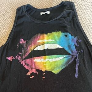 Lauren Moshi Black Knit Top